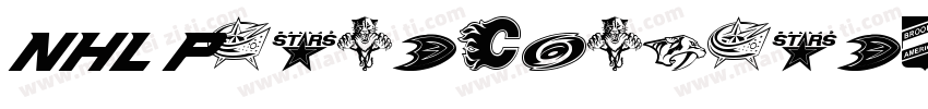 NHL Philadelphia字体转换